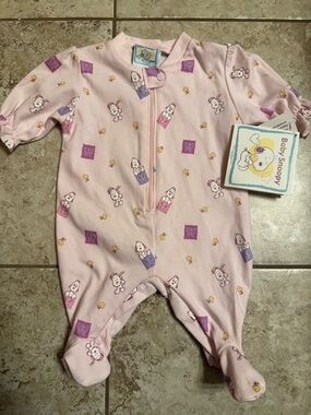 Vintage baby Snoopy NWT preemie